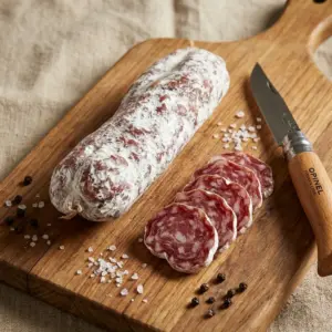 Luftgetrocknete französische Salami Natur (der Klassiker)
