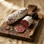 Französische Trüffel-Salami, luftgetrocknet